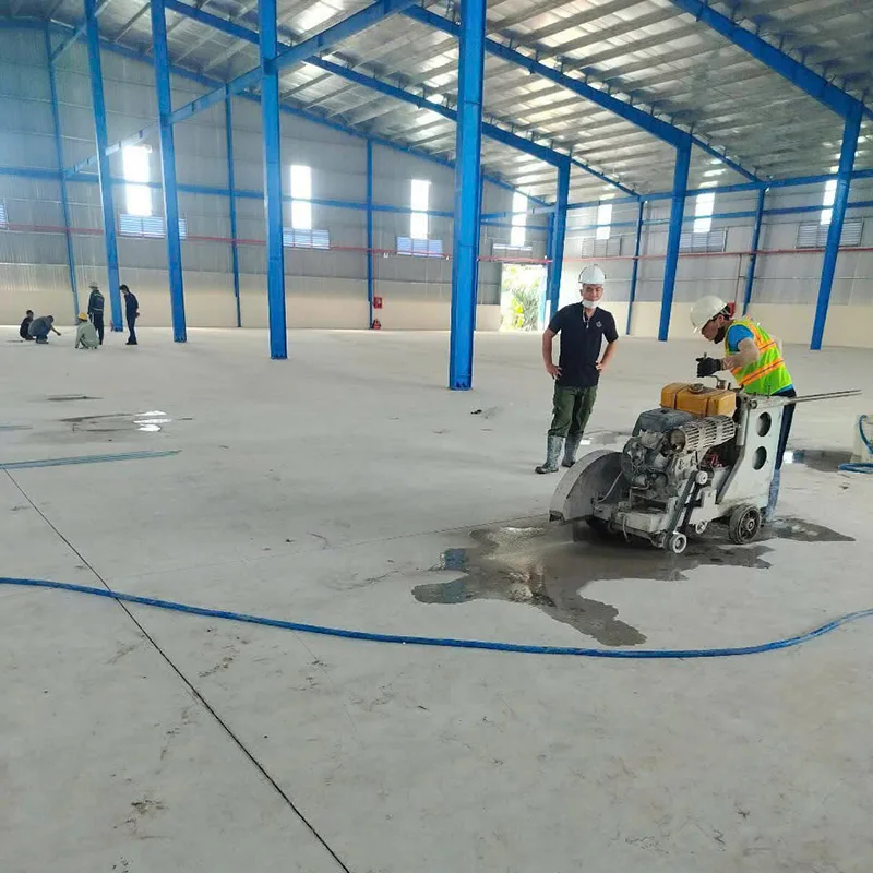 Cắt sàn bê tông tại khu công nghiệp, nhà xưởng