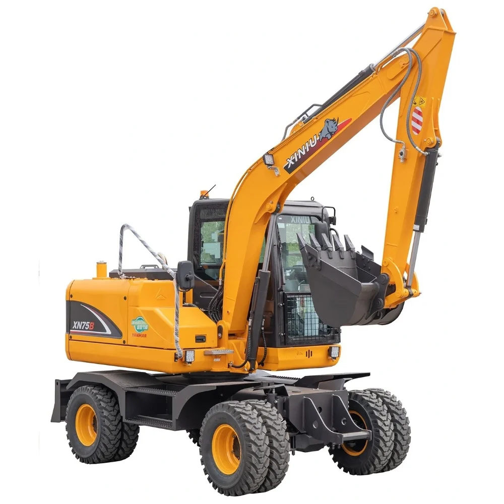 Máy xúc bánh lốp